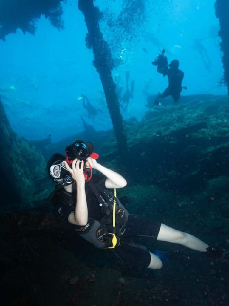 underwater photo course